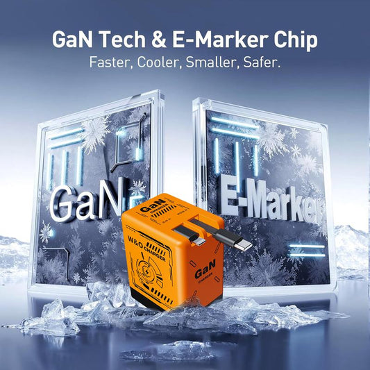 Portable 120W GaN Fast Charger