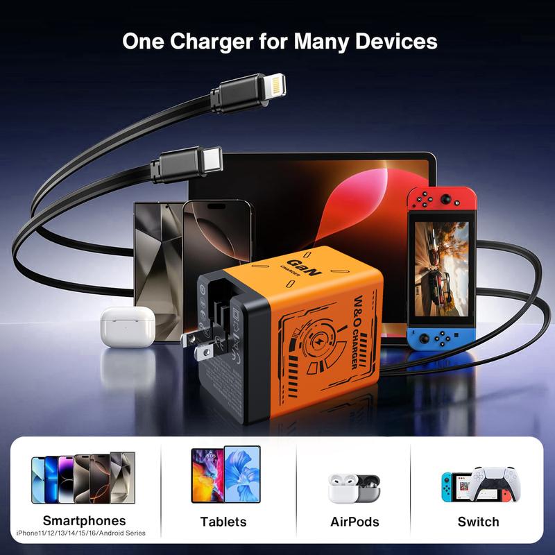 Portable 120W GaN Fast Charger